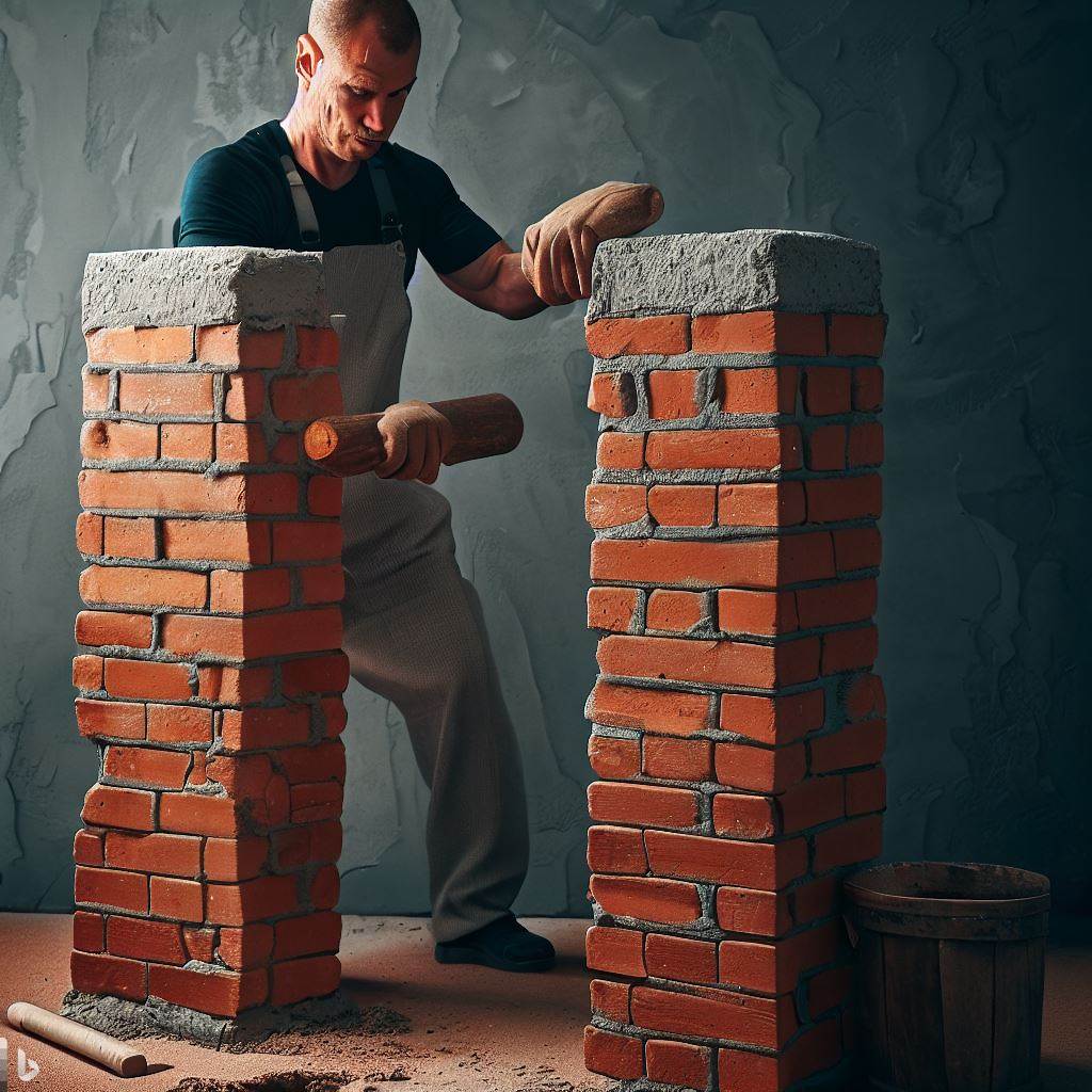 How To Build A Brick Wall With Pillars A Step by Step Guide Stone 